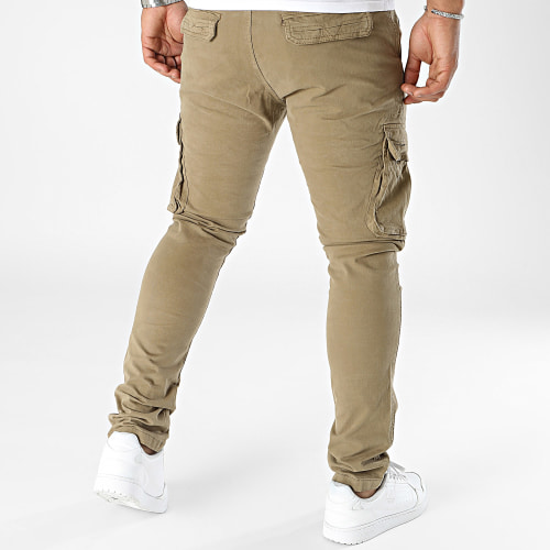 Pantalon Cargo Beige Foncé