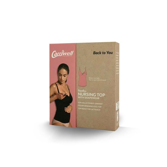 Top d'allaitement gainant   Noir        XL   de               Carriwell