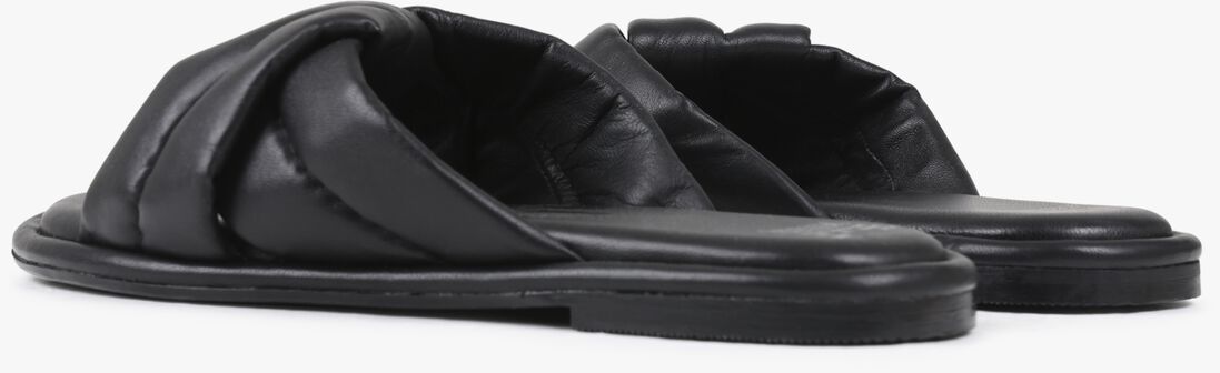 BRONX zwarte bronx slippers delan-y 85021