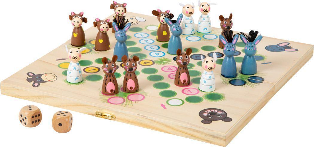 Ludo „Farmtiere“ 19-teilig aus Holz