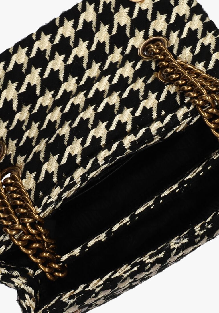 KURT GEIGER LONDON zwarte kurt geiger london schoudertas kensington studs