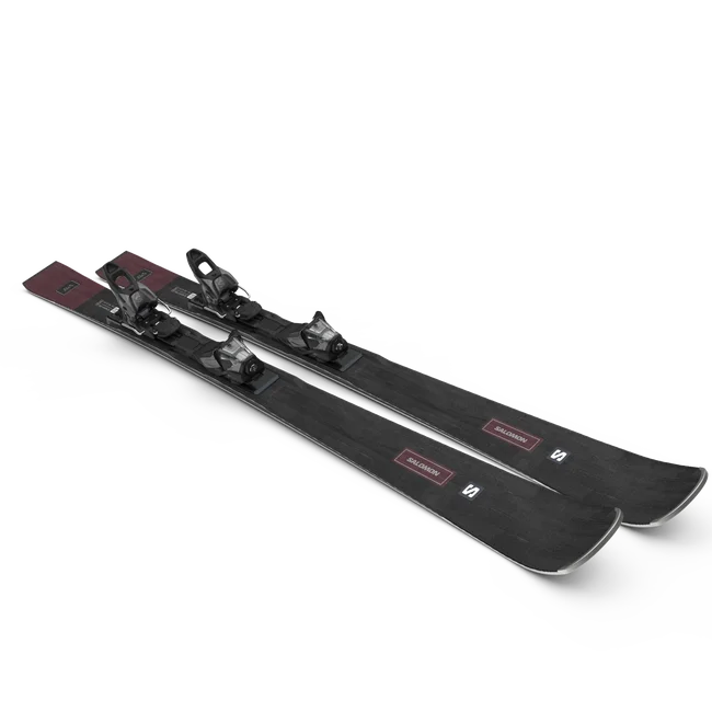 S/MAX N°10 (and M11)  Pisten-Ski-Set für Damen Black/CordovanMetallic/SilverMetallic