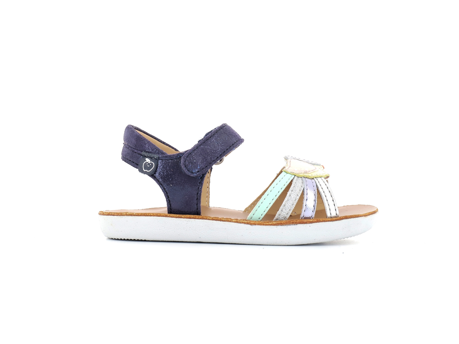 Shoopom-GOA PIOU Cuir Multi Bleu