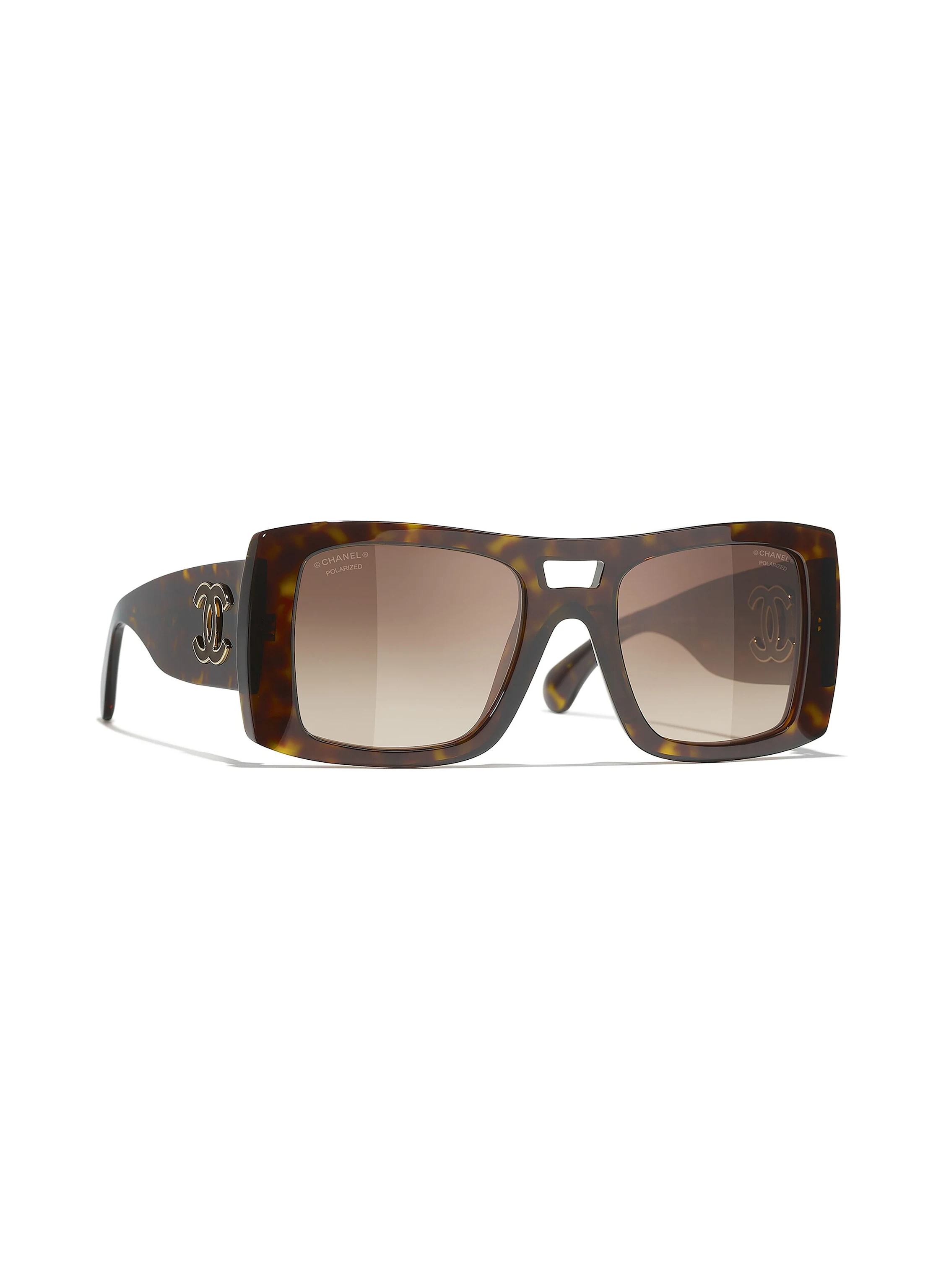 CHANEL Quadratische Sonnenbrille