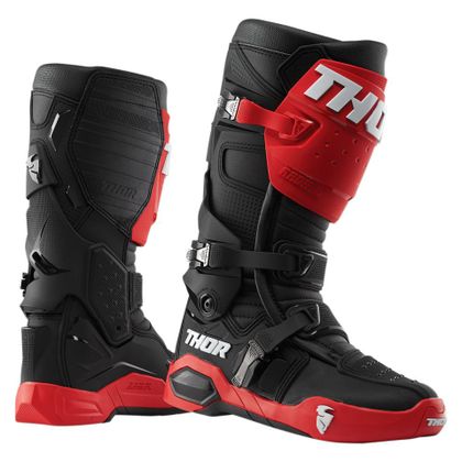 Bottes cross Thor RADIAL -RED BLACK 2024 - Rouge
