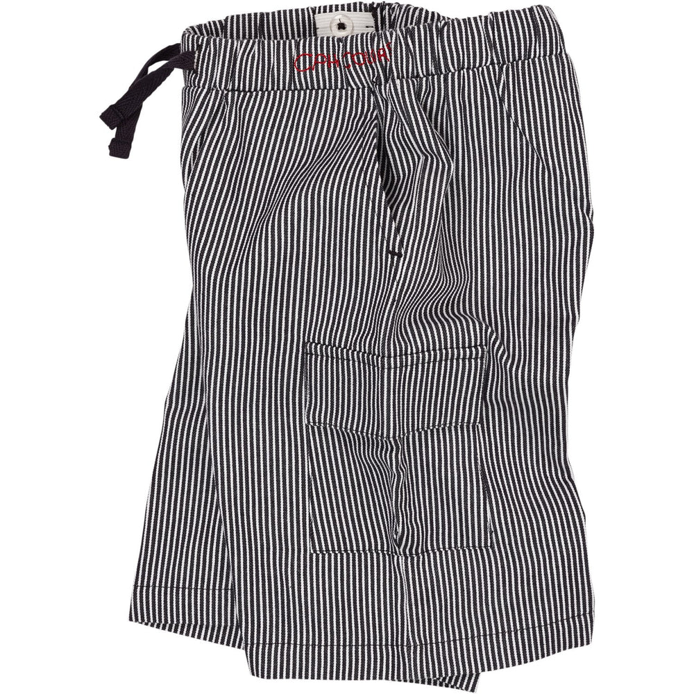 Køb COPENHAGEN COLORS Navy Stripe Striped Pocket Shorts