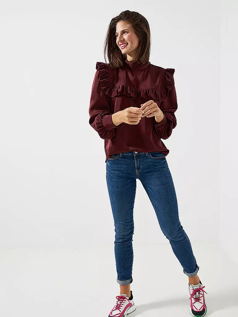 GUESS Highwaist Jeans Skinny Fit Curve X blau