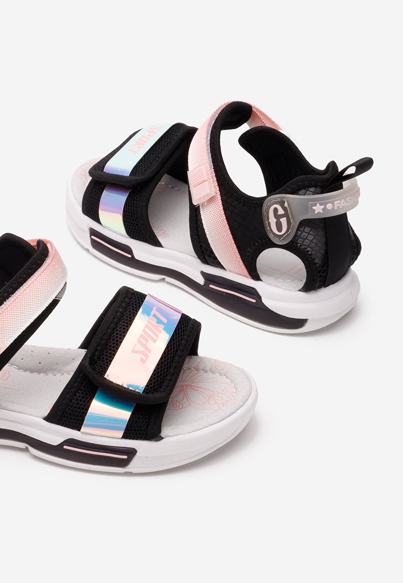 Sandales pour filles noires Bryonna