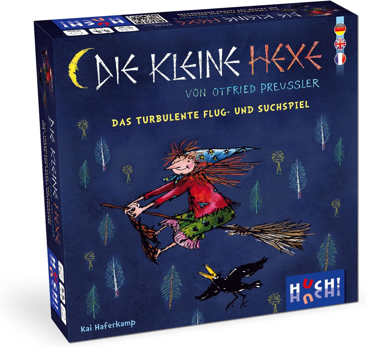 Gesellschaftsspiel - Die kleine Hexe - Das Turbulente Flug- und Suchspiel