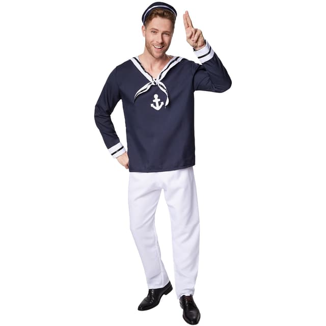 Sømand kostume
