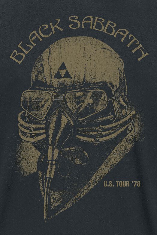 U.S. Tour '78 | Black Sabbath T-Shirt Manches courtes