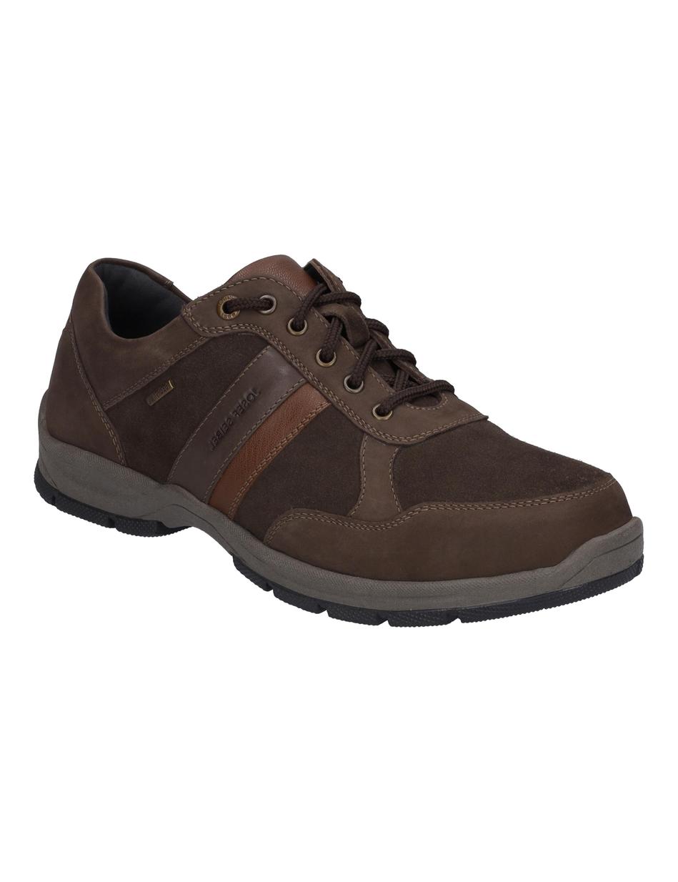 Halbschuh Lenny 51, braun-kombi