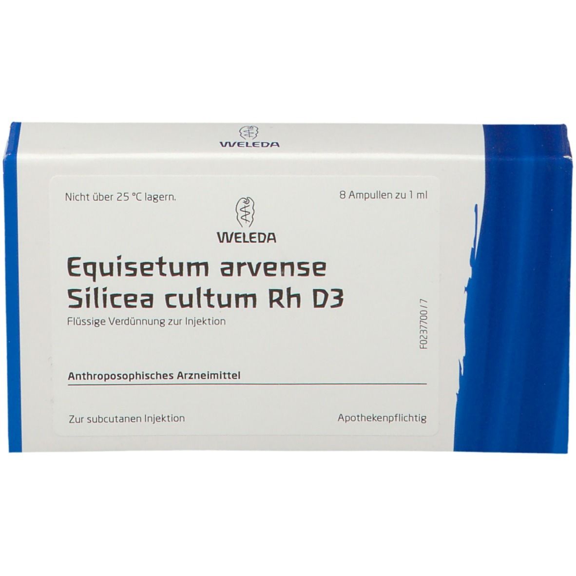 Equisetum Arvense Silic. Cult. Rh D3 Ampullen