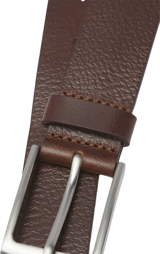 Jack & Jones JACSTOCKHOLM LEATHER BELT NOOS Brown stone