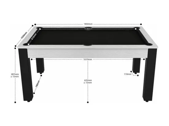 Table de Billard Convertible 