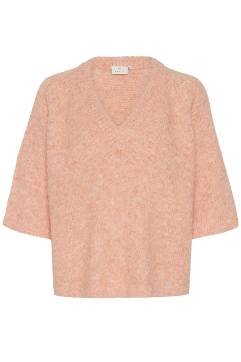 Kaffe oranje dames trui