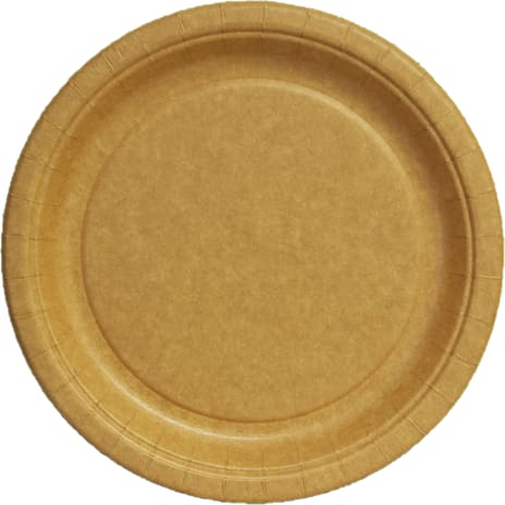 Salling paptallerkener Ø:22 cm 10-pak - kraft