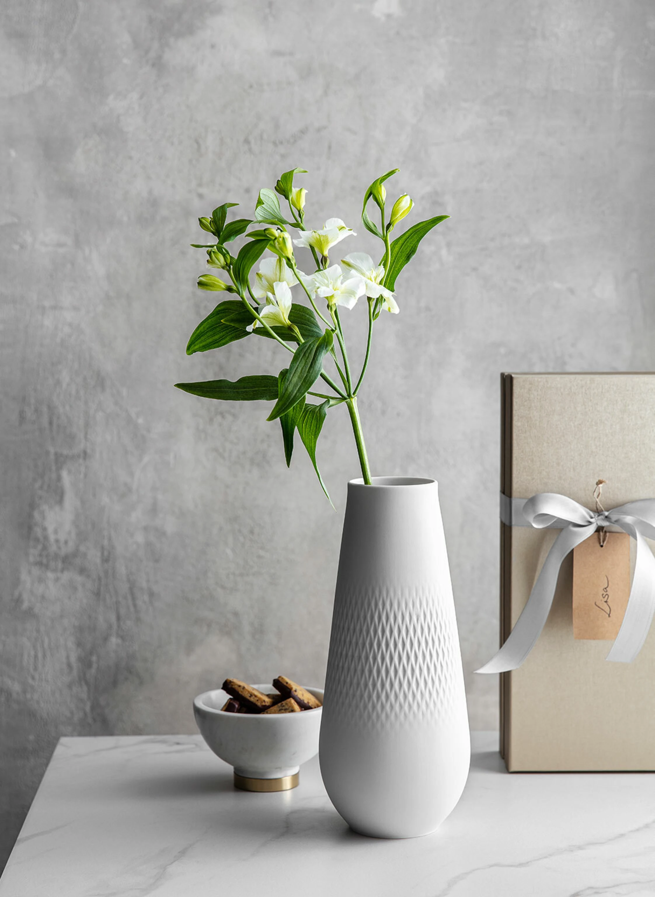 Villeroy & Boch Vase MANUFACTURE COLLIER BLANC