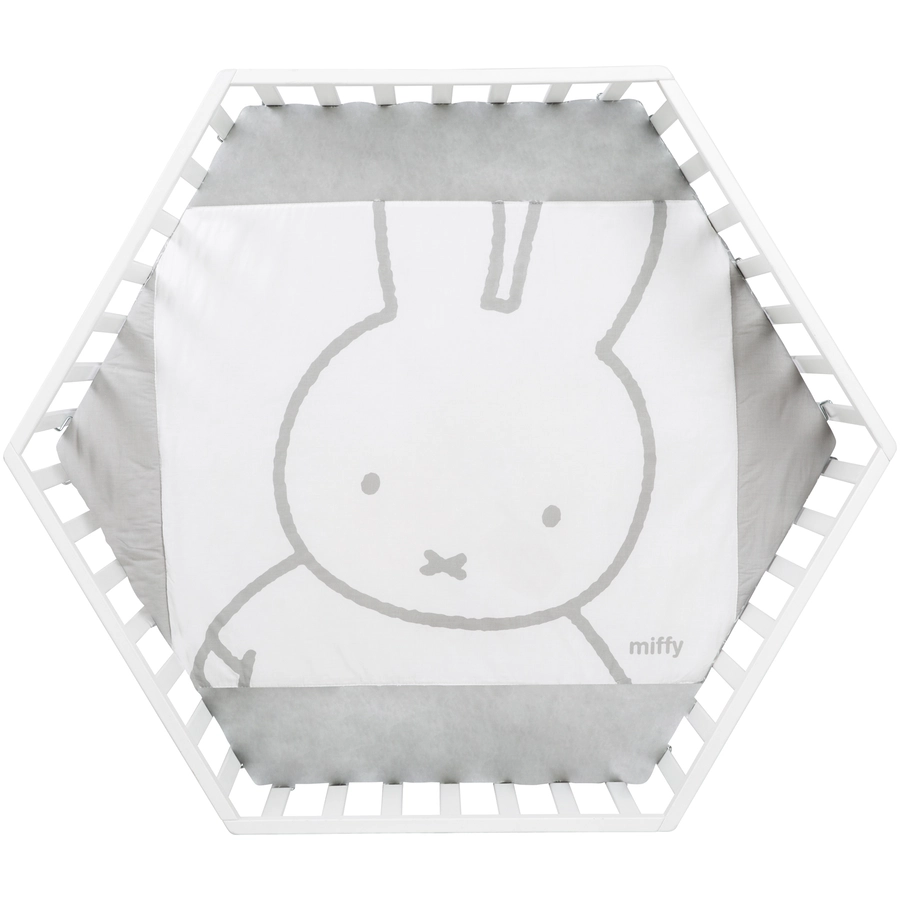 roba Laufgitter 6-eckig weiß miffy®