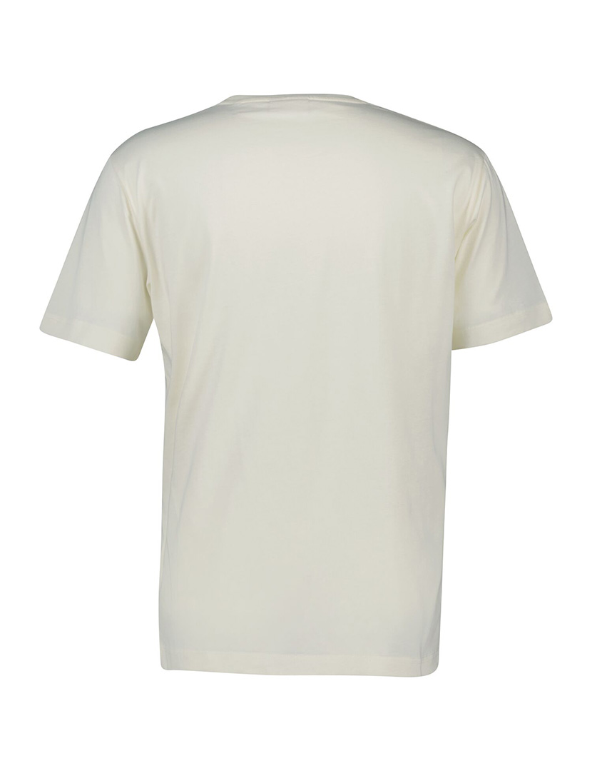 Printed Crest Shield Beige T-Shirt