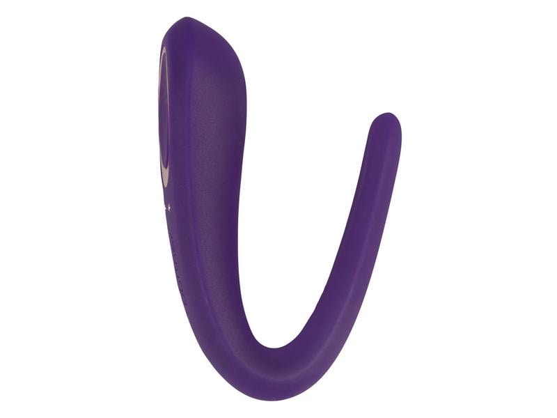 Satisfyer Partner Paarvibrator Lila Hochwertiges Sextoy für G-Punkt- und Klitorisstimulation