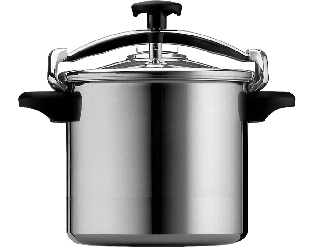 PANELA DE PRESSÃO COM CESTO SILAMPOS ALUMINIO 8L
