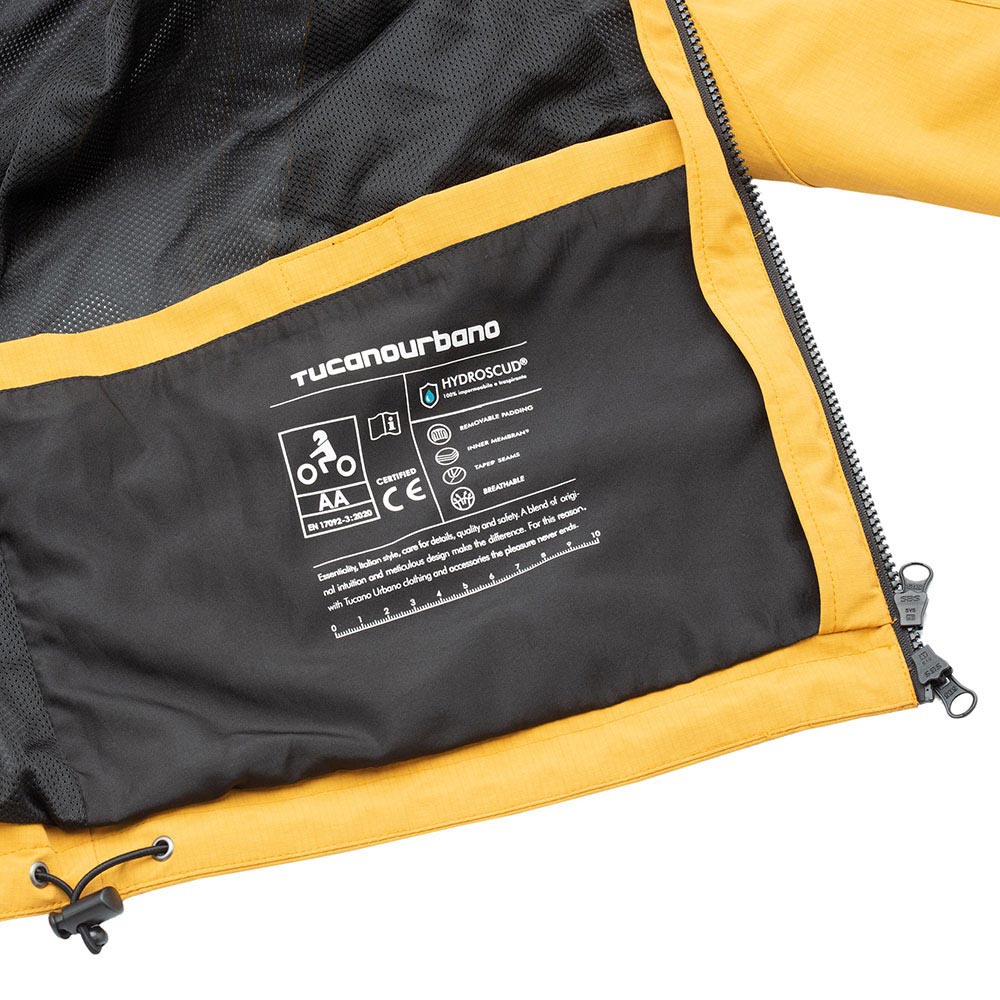 Tucano Urbano - Blouson New Step Hydroscud® Jaune