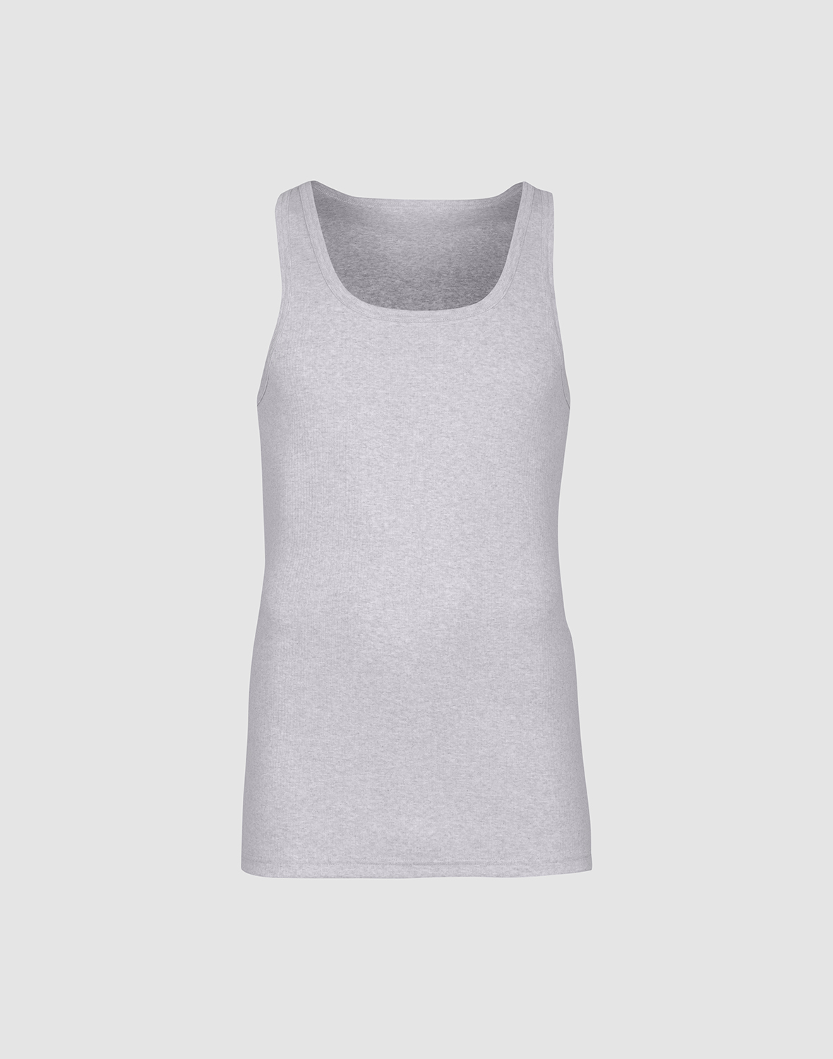 Tanktop van katoen voor heren in Zwart