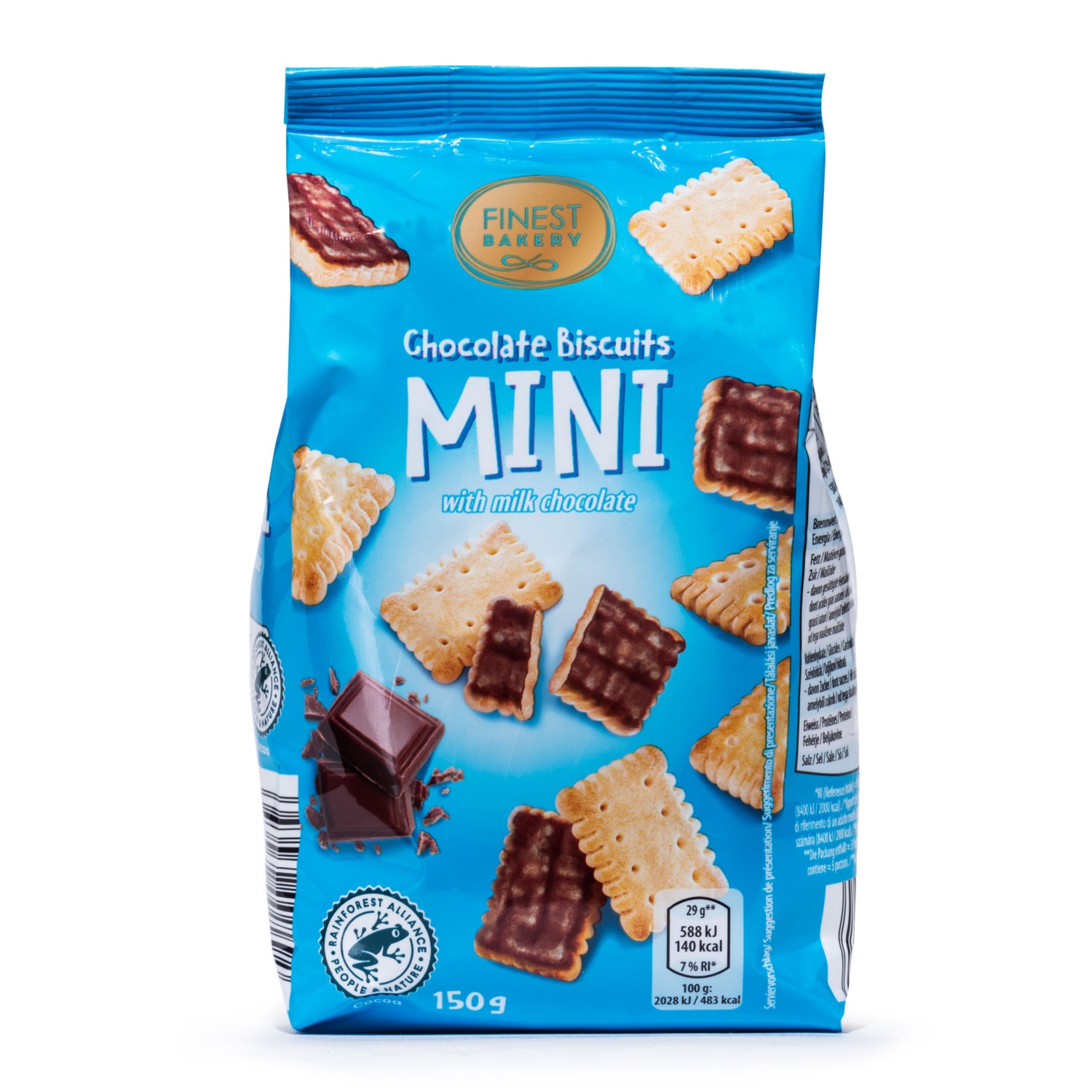 FINEST BAKERY Mini Kekse, Schokokeks 150 g