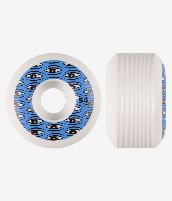 Toy Machine All Seeing Rollen (white blue) 54mm 100A 4er Pack