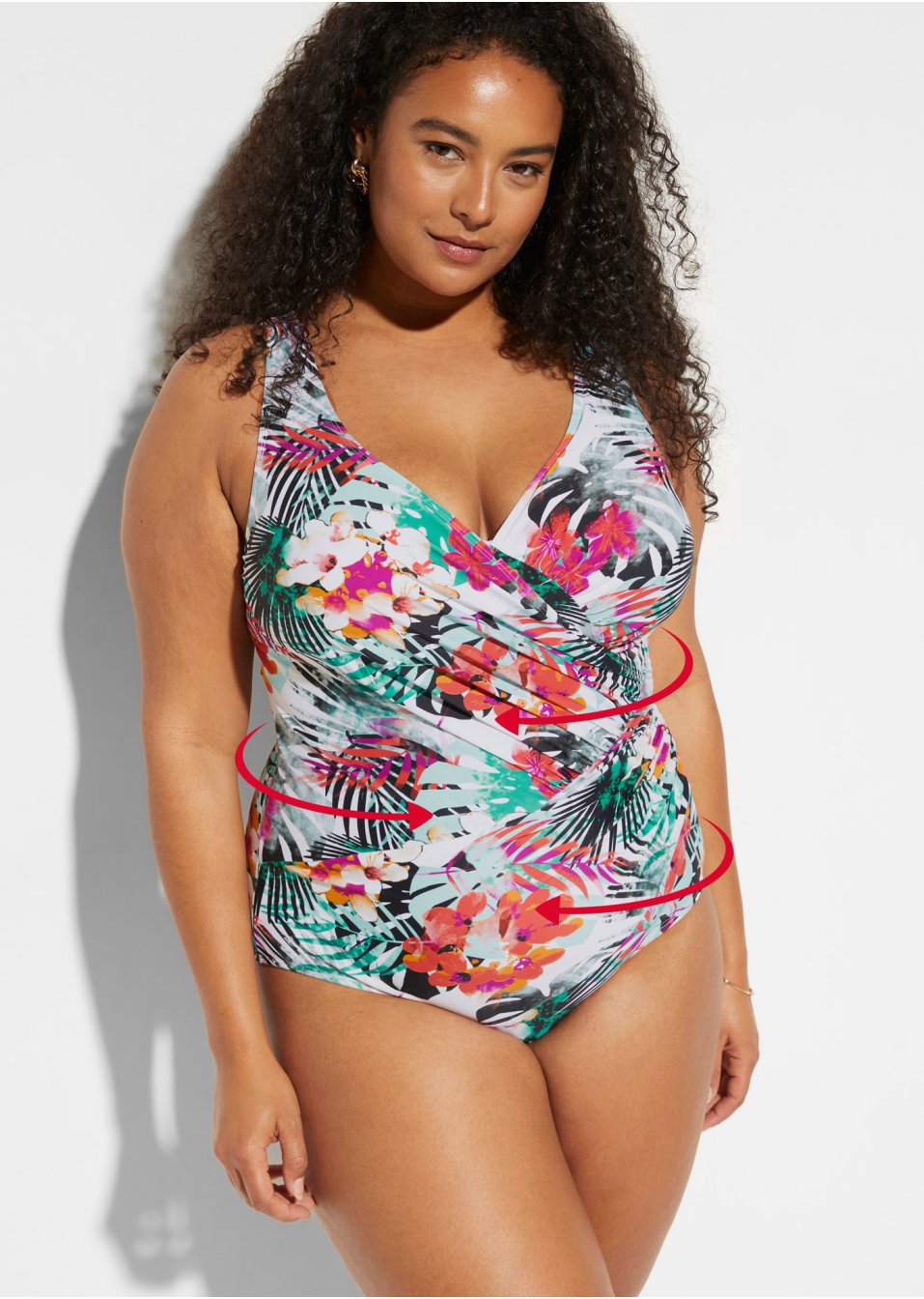 Maillot 1 pièce sculptant avec effet sculptant léger
