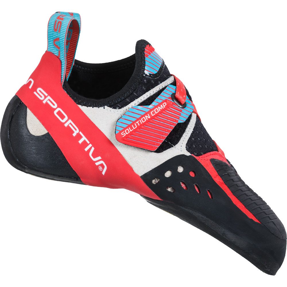 La Sportiva Solution Comp Kletterschuhe Damen hibiscus