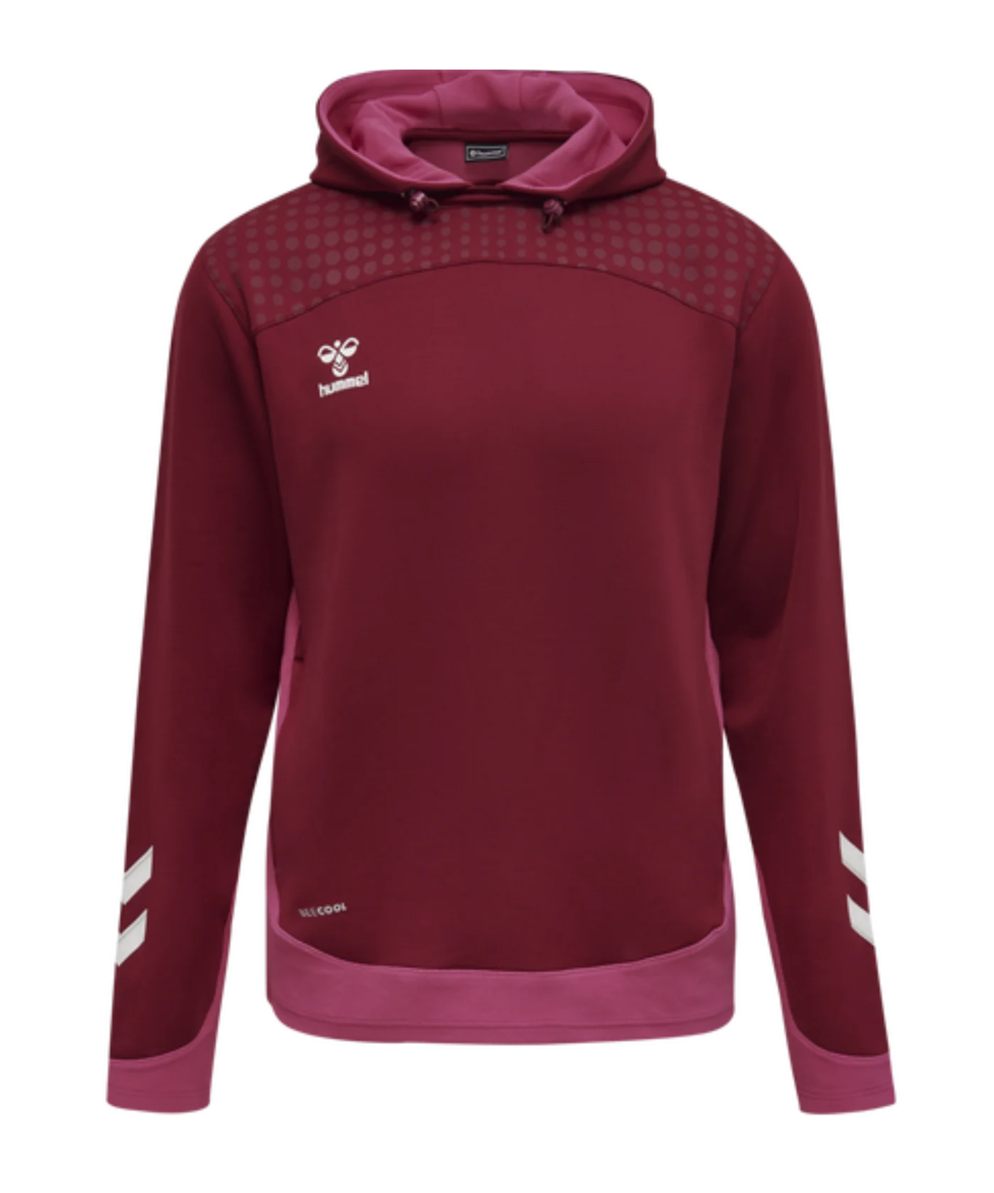 Hummel hmlLEAD Poly Hoody Rot F3584