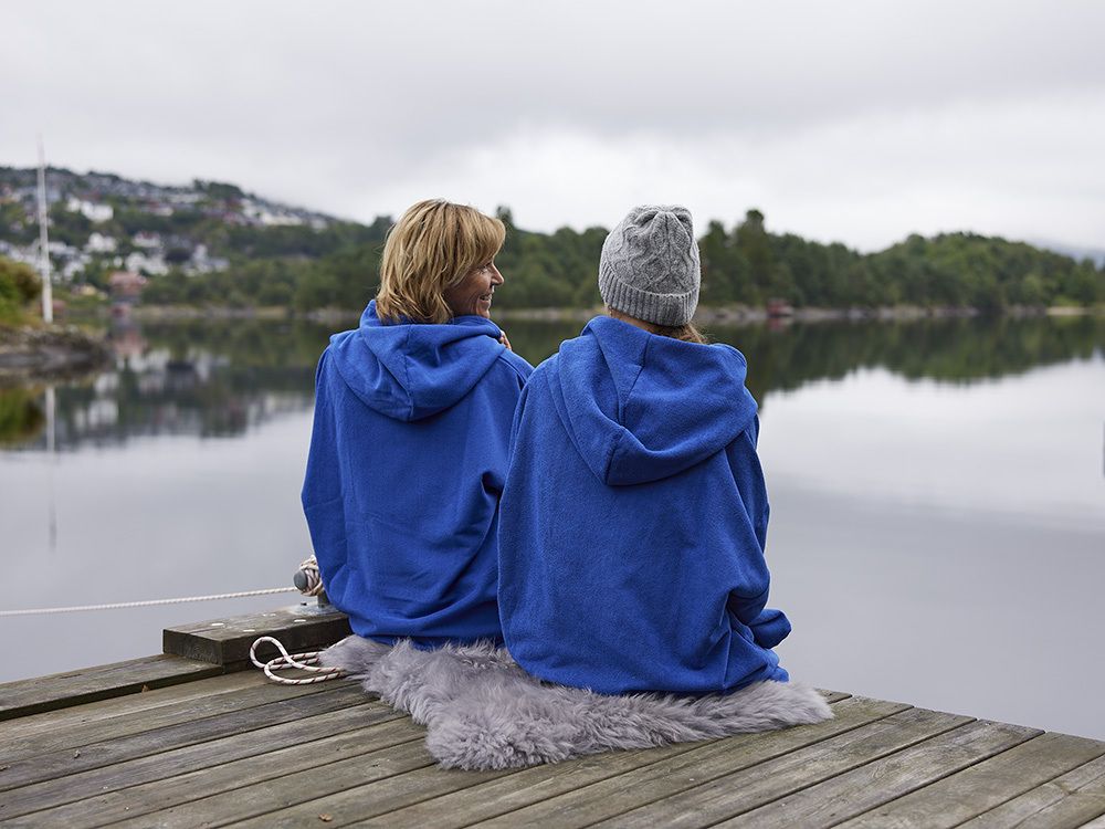 Vannkanten skifte-/badeponcho