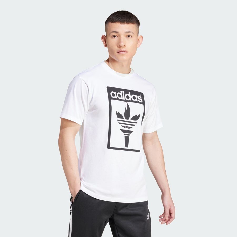 Adidas Original T-shirt Trèfle flambeau