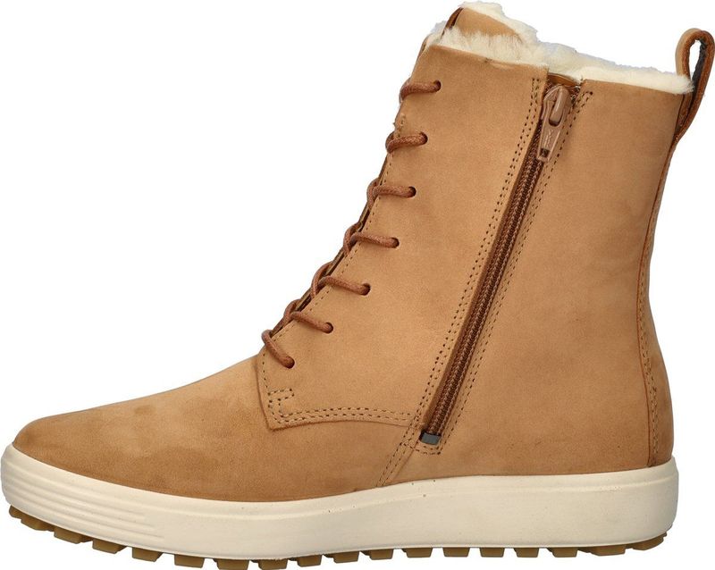 Ecco Soft 7 Tred W Veterboots cognac Nubuck