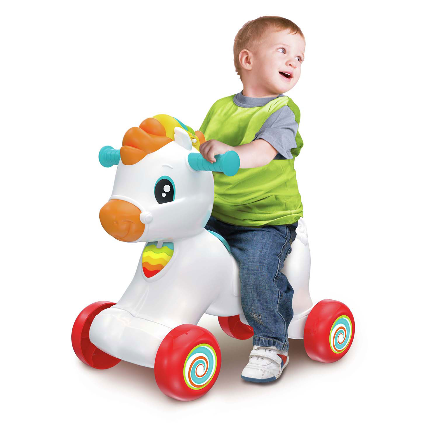 Clementoni Baby - Rocky Het Hobbelpaardje 3in1