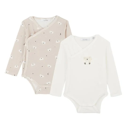 Lot 2 bodies Petit Koala   Écru/Beige        de               Marèse