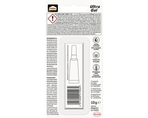 Pattex Superlijm Ultra Gel 10 g