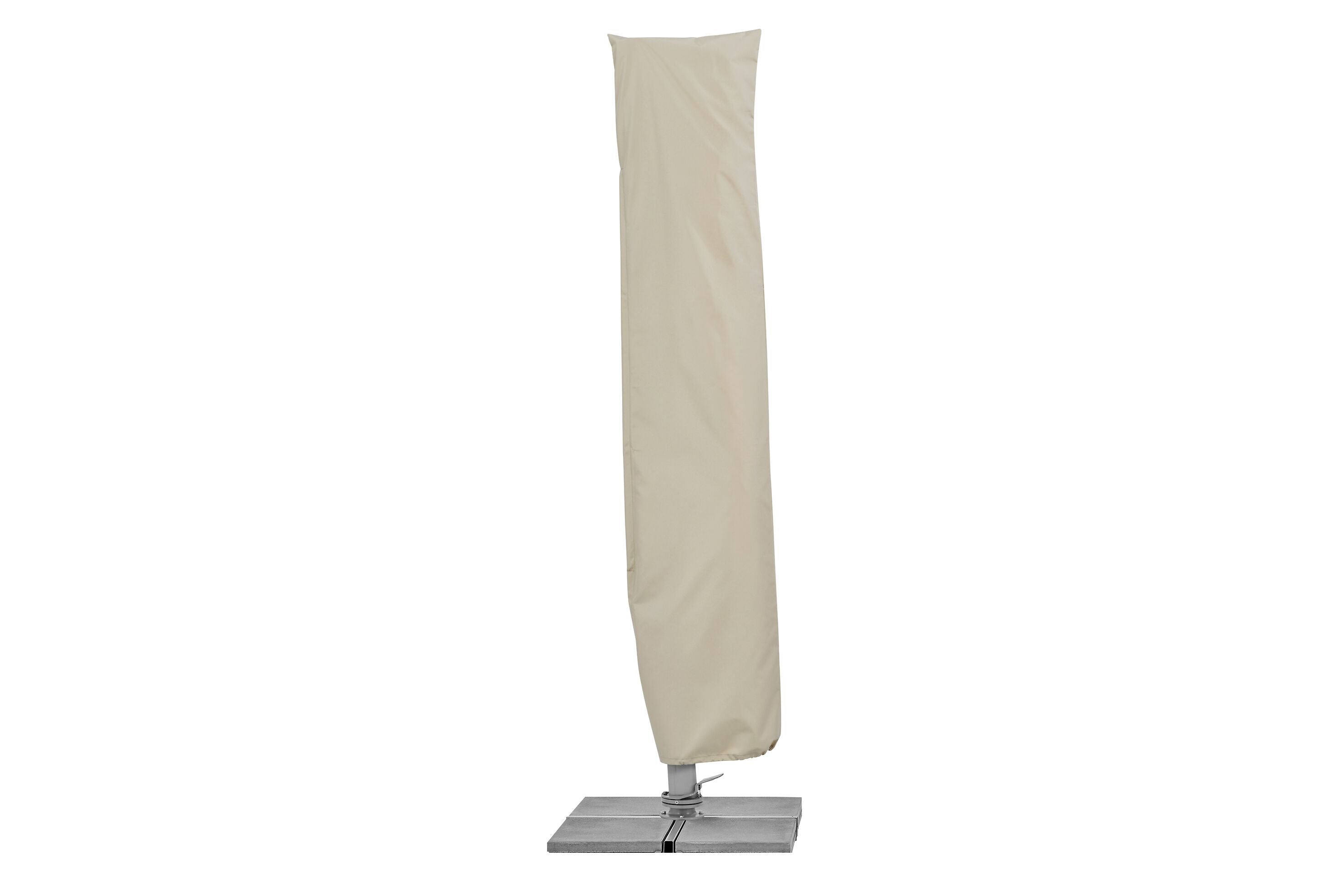 Suncomfort by Glatz VARIOFLEX Sonnenschirm - Hellgrau / B: 300.0 cm x T: 300.0 cm x H: 255.0 cm