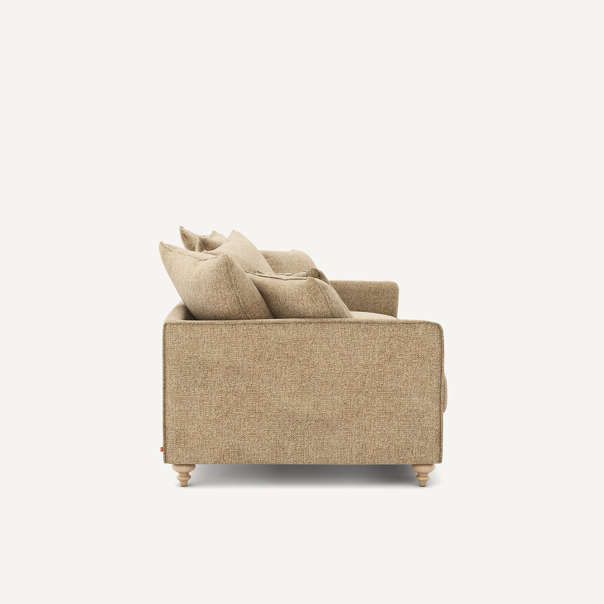 AM.PM<br>Sofá-cama de 3 lugares em algodão reforçado, Lazare