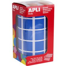 APLI Kids Gommette de couleur 'carré', en rouleau
