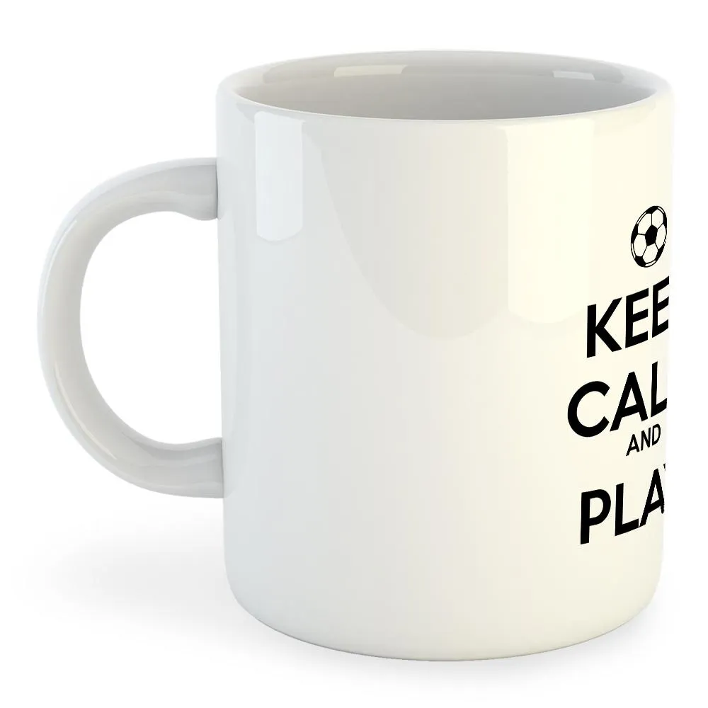 Kruskis Keep Calm And Play Football tasse 325ml