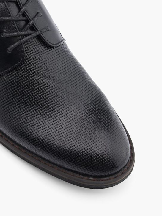 AM SHOE Businessschuh Schwarz
