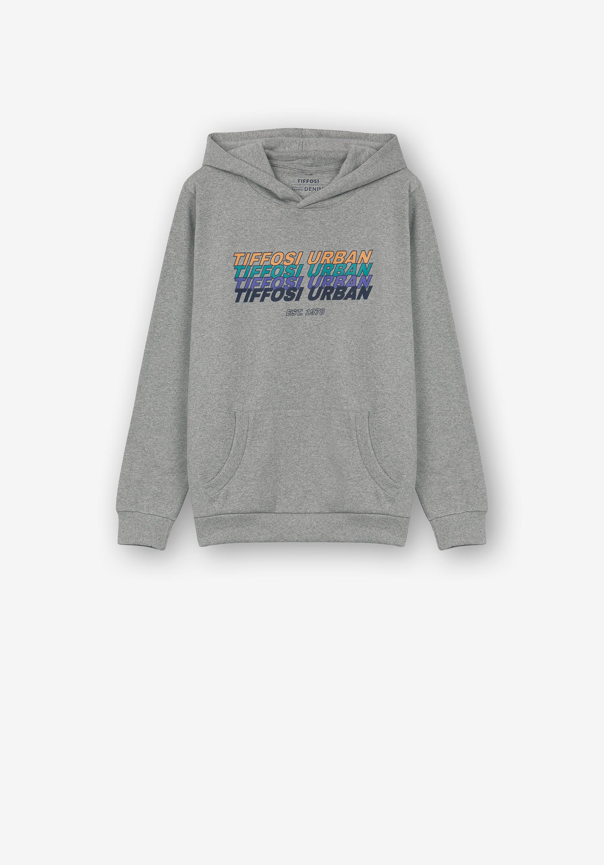 Hoodie com Estampado Frontal