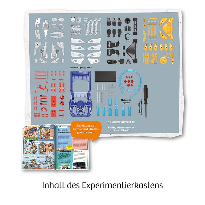 Cyborg-Hand - Deine XXL-Hydraulik-Hand