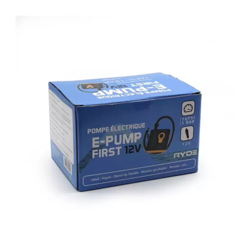 Gonfleur électrique RYDE E-Pump First 16 psi