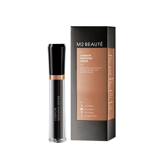 M2 Beauté Eyebrow Renewing Serum, Transparent