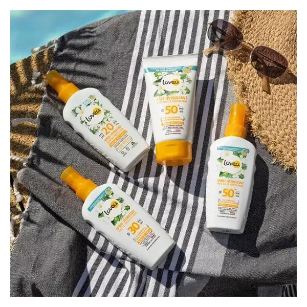 Lovea Protetor Solar Spray Hidratante Monoi de Tahiti FPS30 150ml