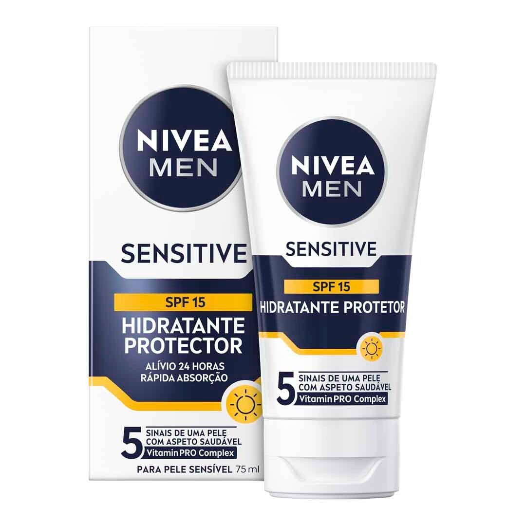 NIVEA  Creme Hidratante Sensitive FP15 - 75ml